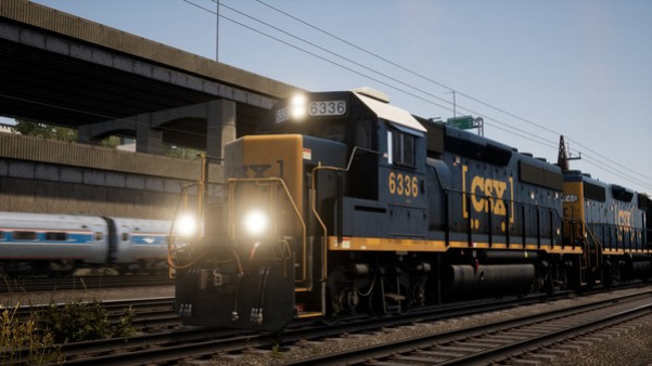 Игра Train Sim World: CSX GP40-2 Loco Add-On, скриншот