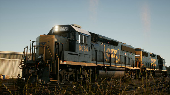 Игра Train Sim World: CSX GP40-2 Loco Add-On, скриншот