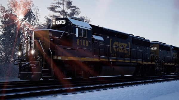 Игра Train Sim World: CSX GP40-2 Loco Add-On, скриншот
