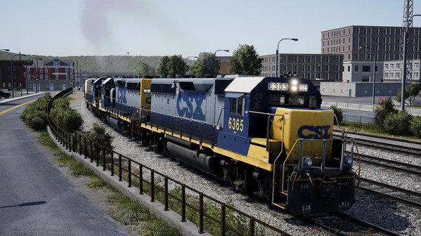 Игра Train Sim World: CSX GP40-2 Loco Add-On, скриншот