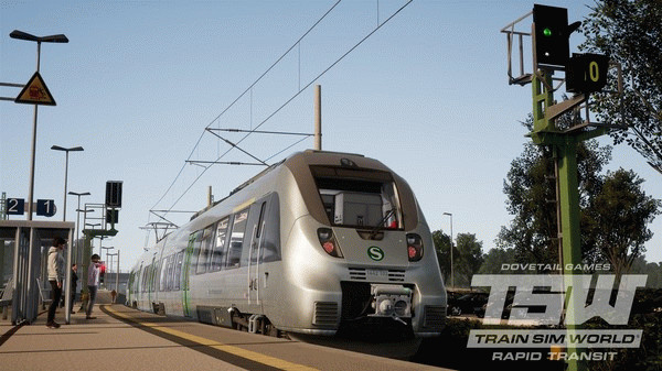 Игра Train Sim World: Rapid Transit, скриншот