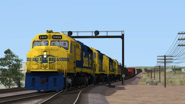 Игра Train Simulator: Arizona Divide: Winslow - Williams Route Add-on, скриншот