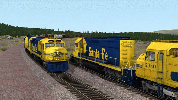 Игра Train Simulator: Arizona Divide: Winslow - Williams Route Add-on, скриншот
