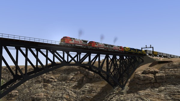 Игра Train Simulator: Arizona Divide: Winslow - Williams Route Add-on, скриншот
