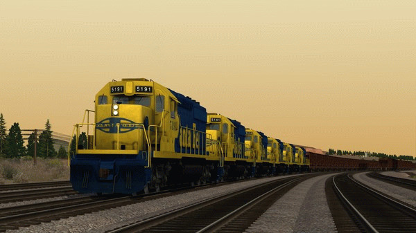 Игра Train Simulator: Arizona Divide: Winslow - Williams Route Add-on, скриншот