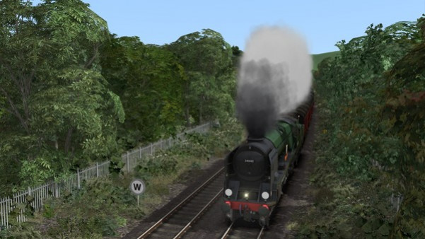 Игра Train Simulator: BR Rebuilt West Country & Battle of Britain Class Steam Loco Add-On, скриншот