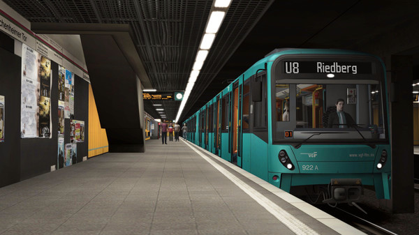 Игра Train Simulator: Frankfurt U-Bahn Route Add-On, скриншот