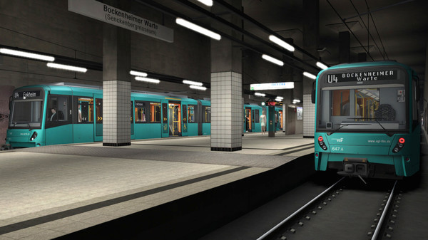 Игра Train Simulator: Frankfurt U-Bahn Route Add-On, скриншот