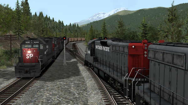Игра Train Simulator: Mount Shasta Line: Dunsmuir - Klamath Falls Route Add-On, скриншот