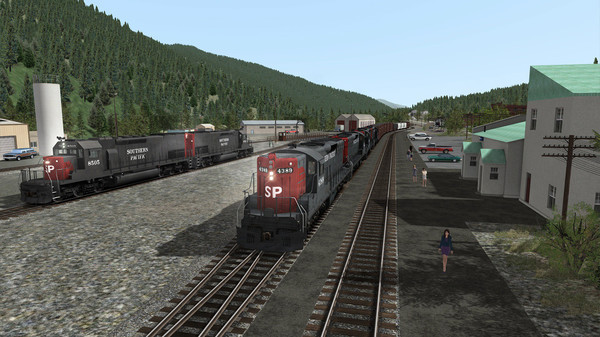 Игра Train Simulator: Mount Shasta Line: Dunsmuir - Klamath Falls Route Add-On, скриншот