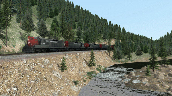 Игра Train Simulator: Mount Shasta Line: Dunsmuir - Klamath Falls Route Add-On, скриншот