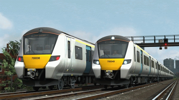 Игра Train Simulator: Thameslink BR Class 700 EMU Add-On, скриншот