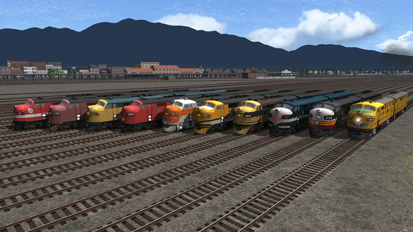 Игра Train Simulator: Union Pacific F3 Loco Add-On, скриншот