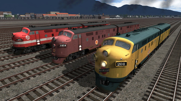 Игра Train Simulator: Union Pacific F3 Loco Add-On, скриншот
