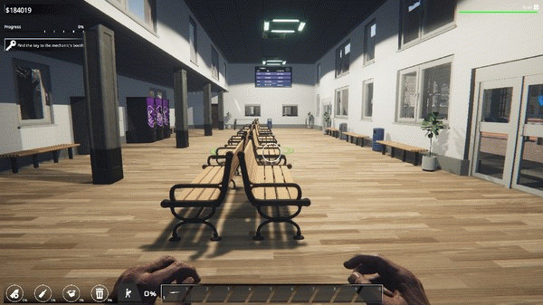 Игра Train Station Renovation, скриншот