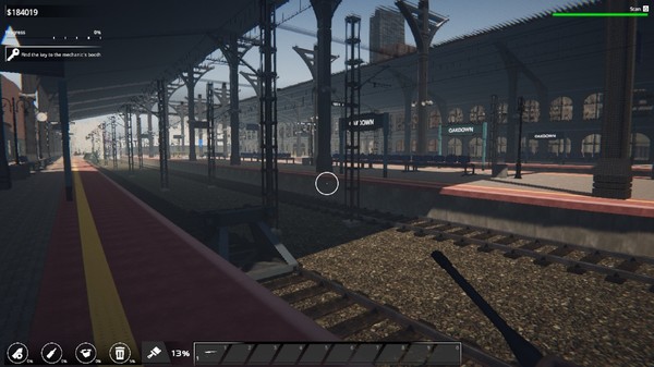 Игра Train Station Renovation, скриншот