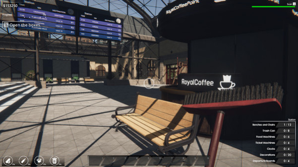 Игра Train Station Renovation, скриншот