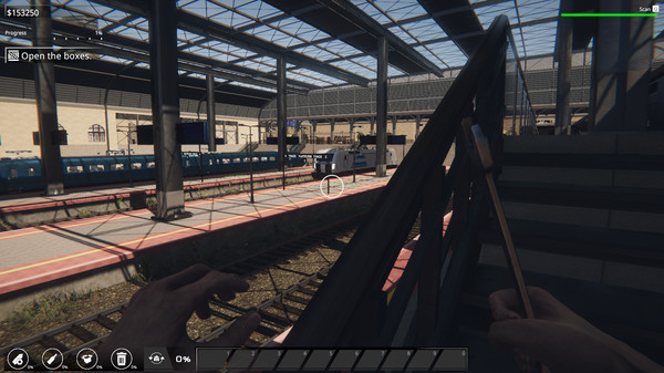 Игра Train Station Renovation, скриншот