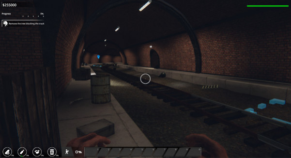 Игра Train Station Renovation, скриншот