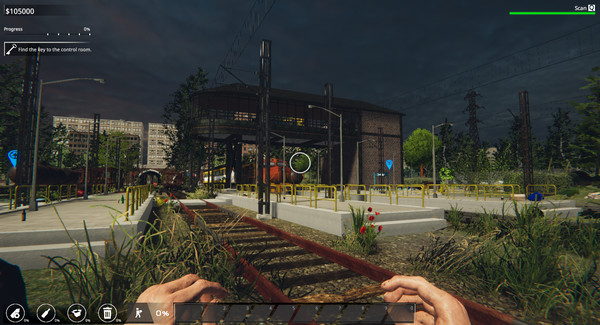 Игра Train Station Renovation, скриншот