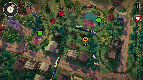 Игра Train Traffic Manager, скриншот