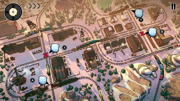 Игра Train Traffic Manager, скриншот