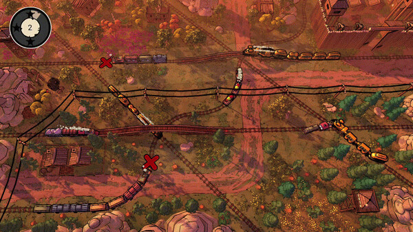 Игра Train Traffic Manager, скриншот