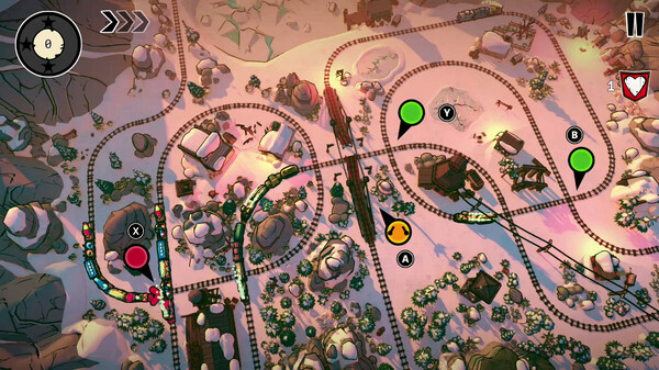 Игра Train Traffic Manager, скриншот