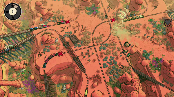 Игра Train Traffic Manager, скриншот