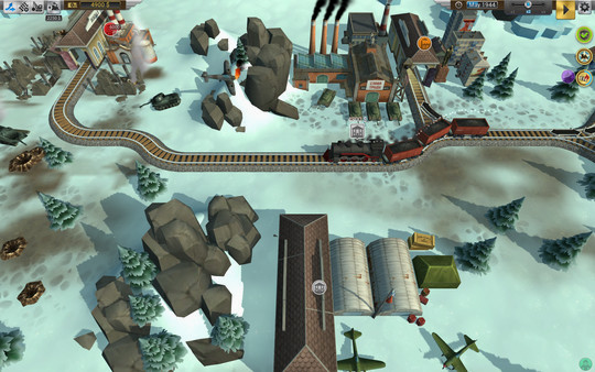Игра Train Valley, скриншот