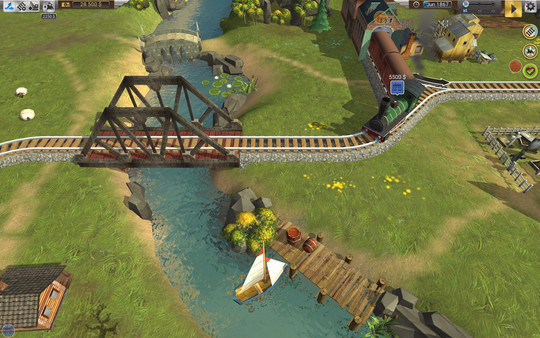 Игра Train Valley, скриншот