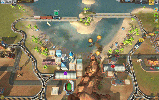 Игра Train Valley, скриншот