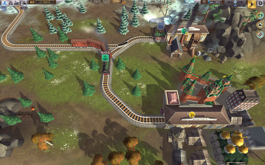 Игра Train Valley, скриншот