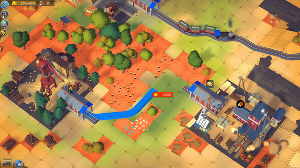Игра Train Valley World, скриншот