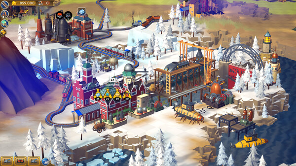 Игра Train Valley World, скриншот