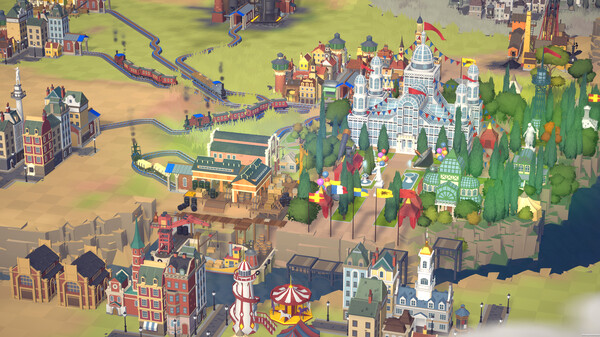 Игра Train Valley World, скриншот