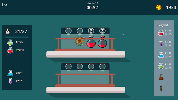 Игра Train Your Fingers - Lab, скриншот