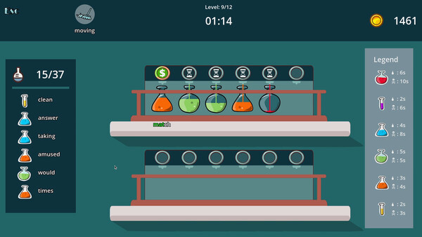 Игра Train Your Fingers - Lab, скриншот