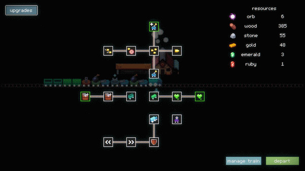Игра Trainatic, скриншот