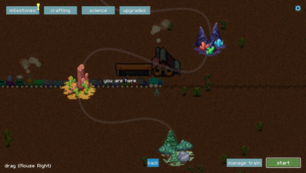 Игра Trainatic, скриншот