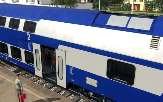 Игра Trainz 2019 DLC - CFR Calatori BDmee 84-16 002, скриншот