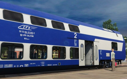 Игра Trainz 2019 DLC - CFR Calatori BDmee 84-16 002, скриншот