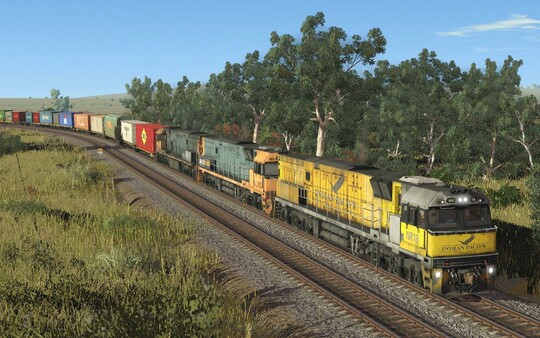 Игра Trainz 2019 DLC - NR Class Locomotive - JBR Indian Pacific Pack, скриншот