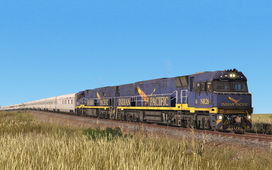 Игра Trainz 2019 DLC - NR Class Locomotive - JBR Indian Pacific Pack, скриншот