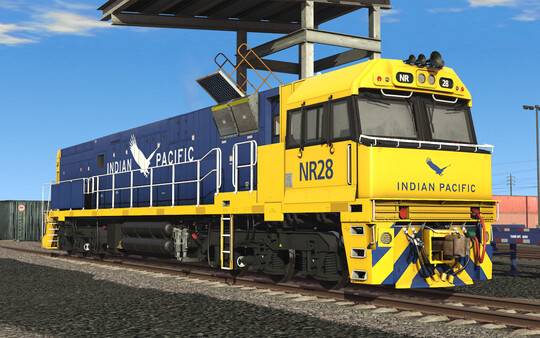 Игра Trainz 2019 DLC - NR Class Locomotive - JBR Indian Pacific Pack, скриншот