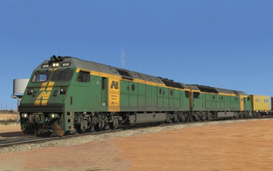 Игра Trainz 2019 DLC - SA AN Class - Australian National, скриншот
