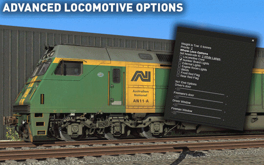 Игра Trainz 2019 DLC - SA AN Class - Australian National, скриншот