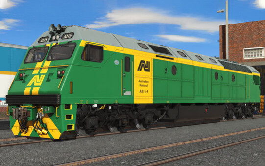 Игра Trainz 2019 DLC - SA AN Class - Australian National, скриншот