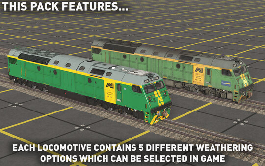 Игра Trainz 2019 DLC - SA AN Class - Australian National, скриншот