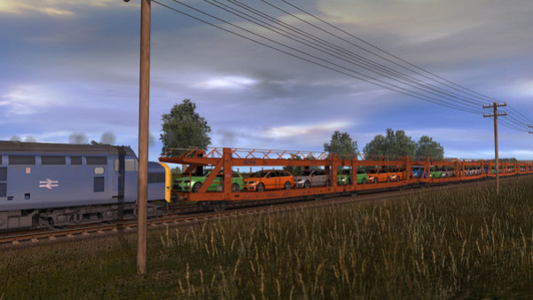 Игра Trainz 2022 DLC - Laaers Car Transporter, скриншот